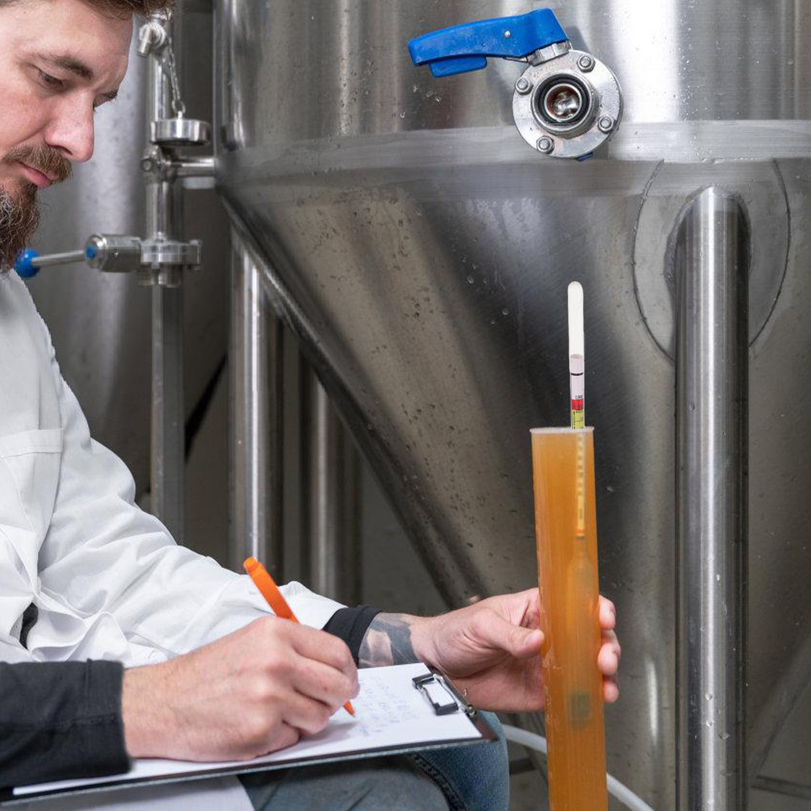 Wine Beer Making Supplies - Peralatan Pembuatan Anggur Hidrometer Anggur Tiga