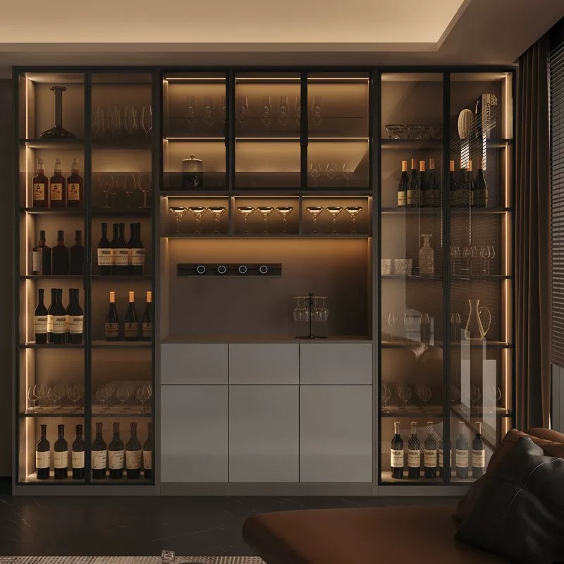 Wine & Beer Guayaquil - Lemari anggur Italia mewah minimalis modern,