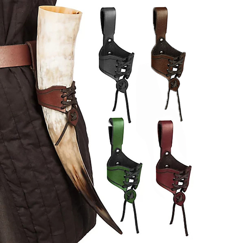 Wine Beer Holder - Tali Gantungan Cangkir Minuman Viking Abad