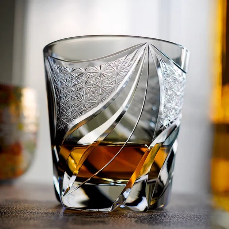 Wine Beer Jp - Gelas Whisky Edo Kiriko 9 oz