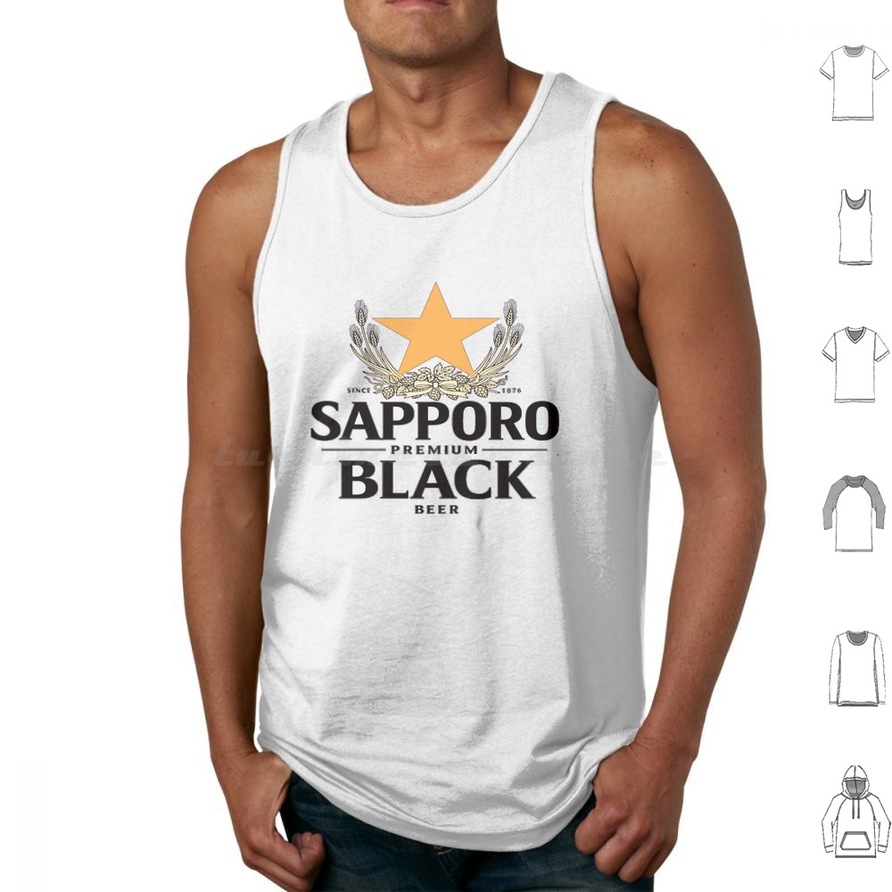 Wine Beer Best - Sapporo Malt Tank Tops Vest Tanpa