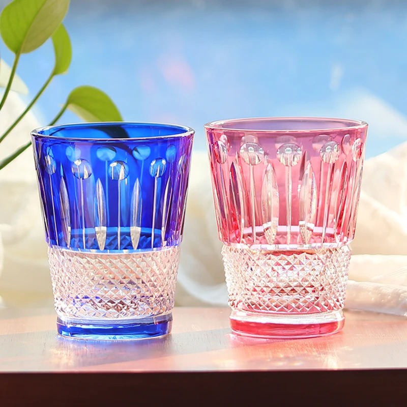 Gelas Whiskey Kristal Berwarna - Wine Beer Jp ulasan dan harga
