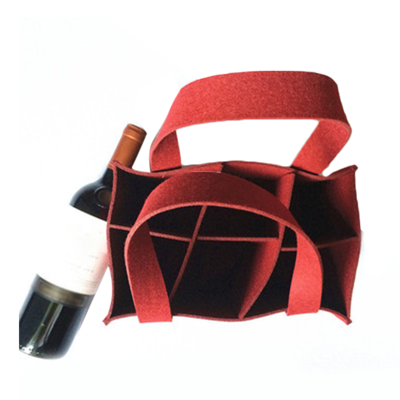 Tas Penyimpanan Felt 6 Grid un - Wine Beer Holder ulasan dan harga