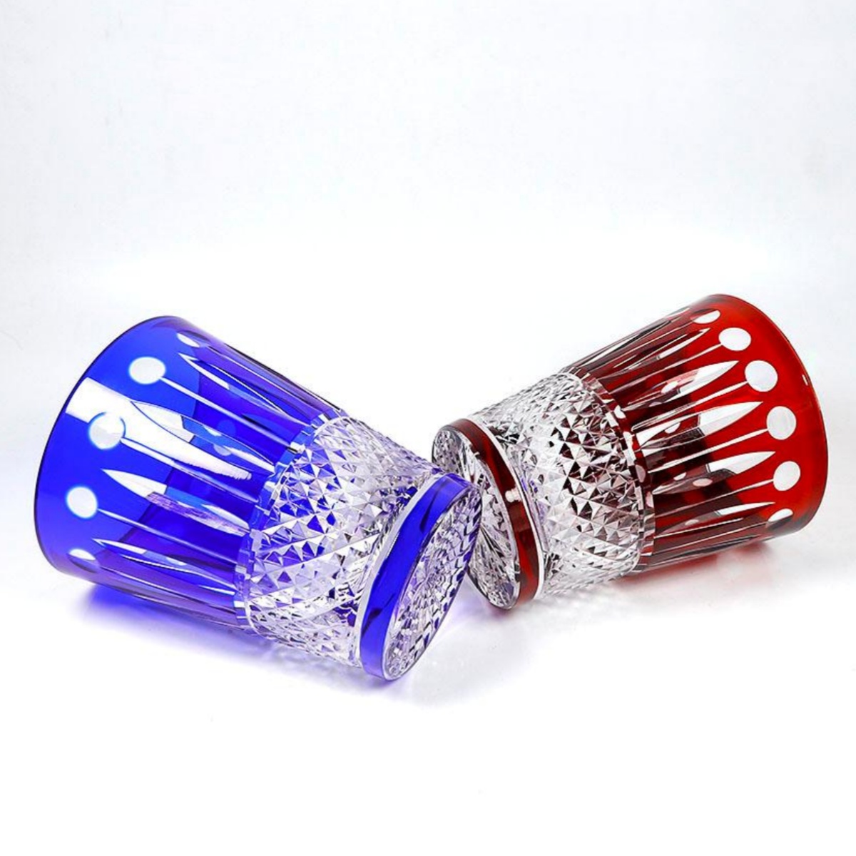 Gelas Whiskey Kristal Berwarna - Wine Beer Jp ulasan dan harga