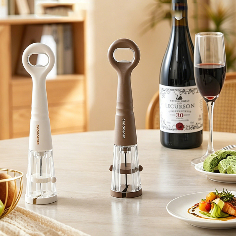 Pembuka botol 2-in-1 untuk pen - Wine Beer Red ulasan dan harga