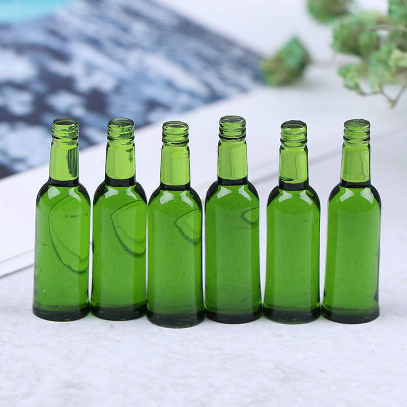 6 Buah 1:12 Miniatur Rumah Bon - Wine In Beer Bottle ulasan dan harga