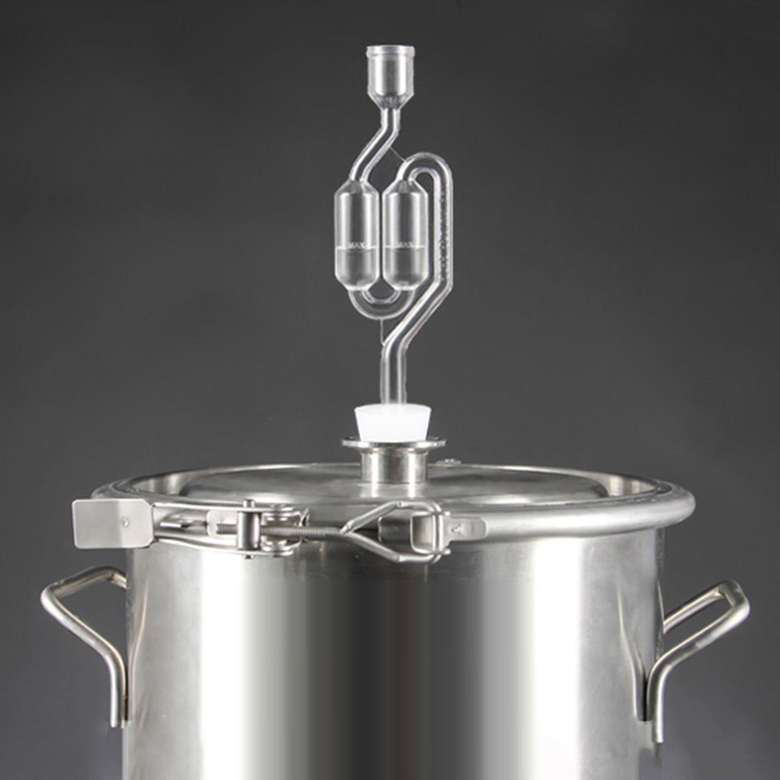 Fermentasi Airlock Air Lock Fe - Wine Beer Making Supplies ulasan dan harga