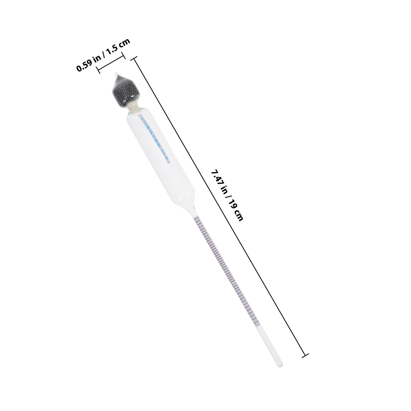 3Pcs Hidrometer Skala Tiga unt - Wine Beer Cider ulasan dan harga