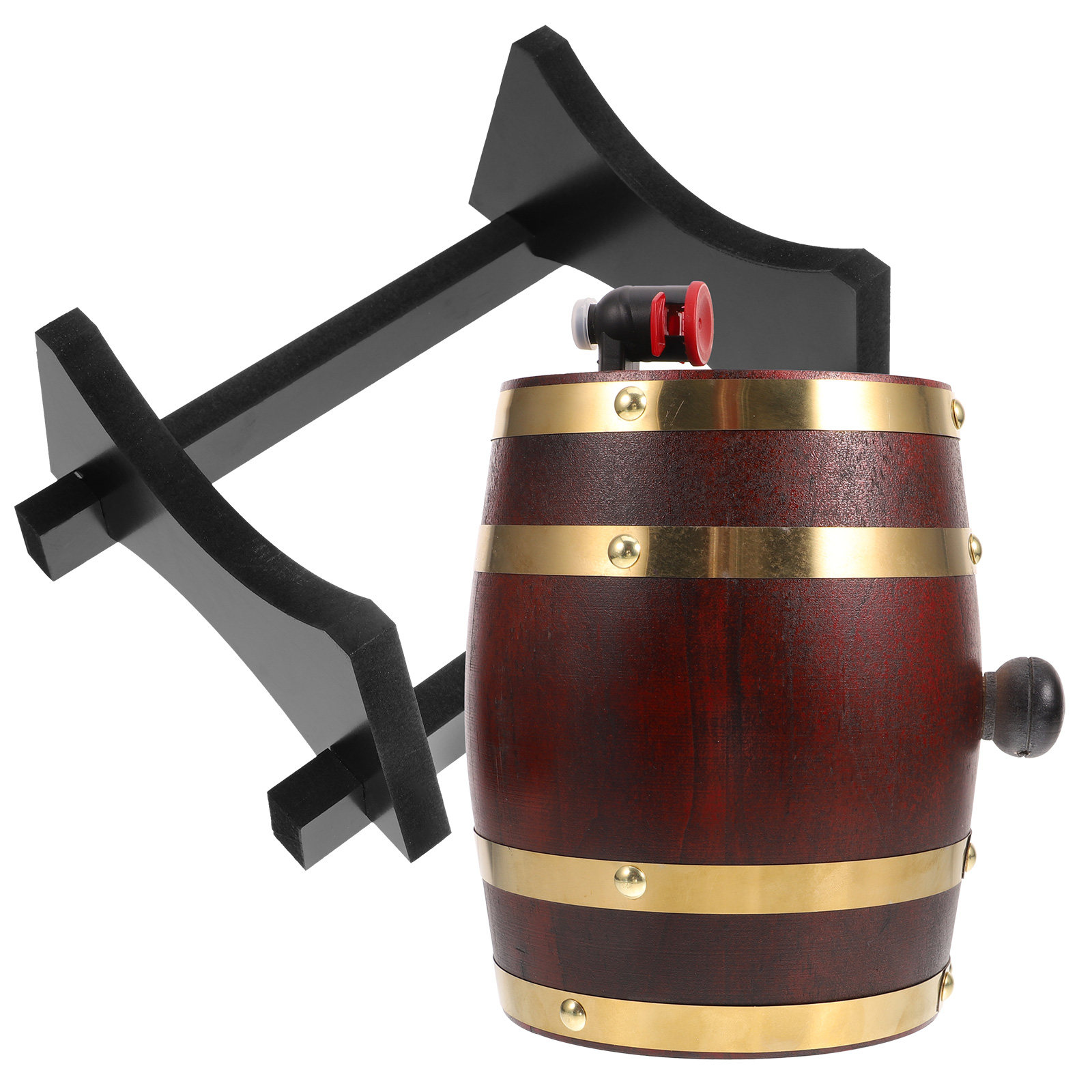1 Set Tong Kayu untuk Wine 1L, - Wine Beer Red ulasan dan harga