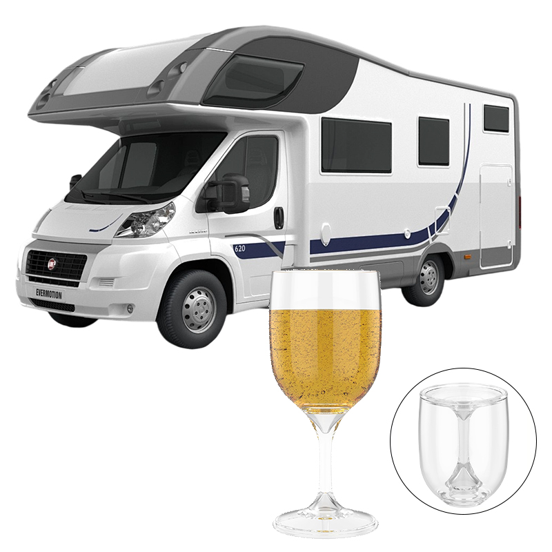 Gelas Anggur Lipat Transparan  - Wine & Beer Guayaquil ulasan dan harga