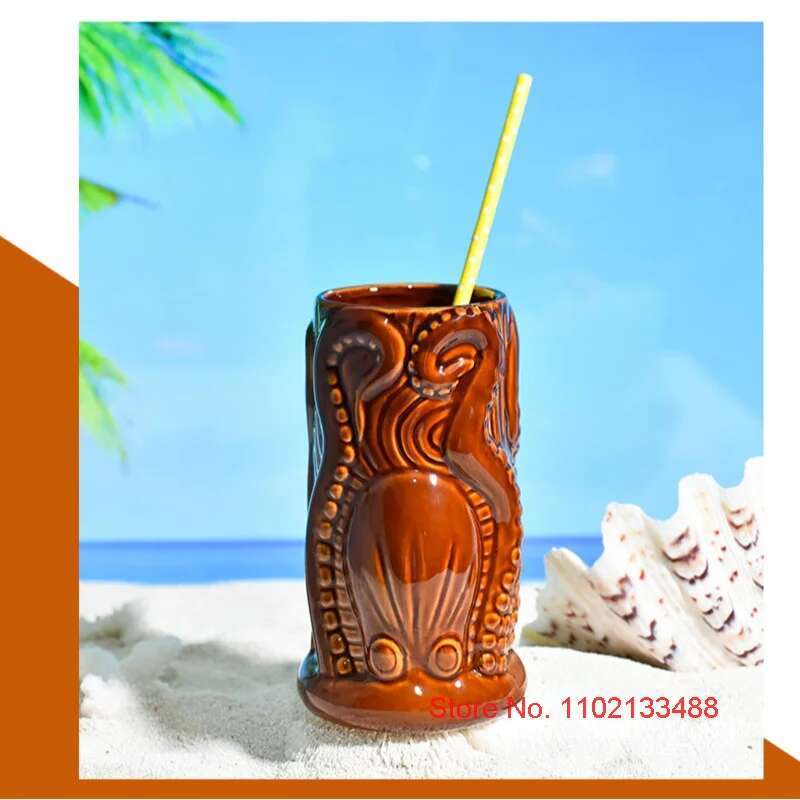 Gelas Koktail TIKI Bar Hawaii  - Wine Beer Indian ulasan dan harga