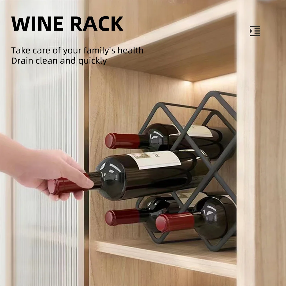 Rak Anggur dari Paduan Alumini - Wine Beer Holder ulasan dan harga