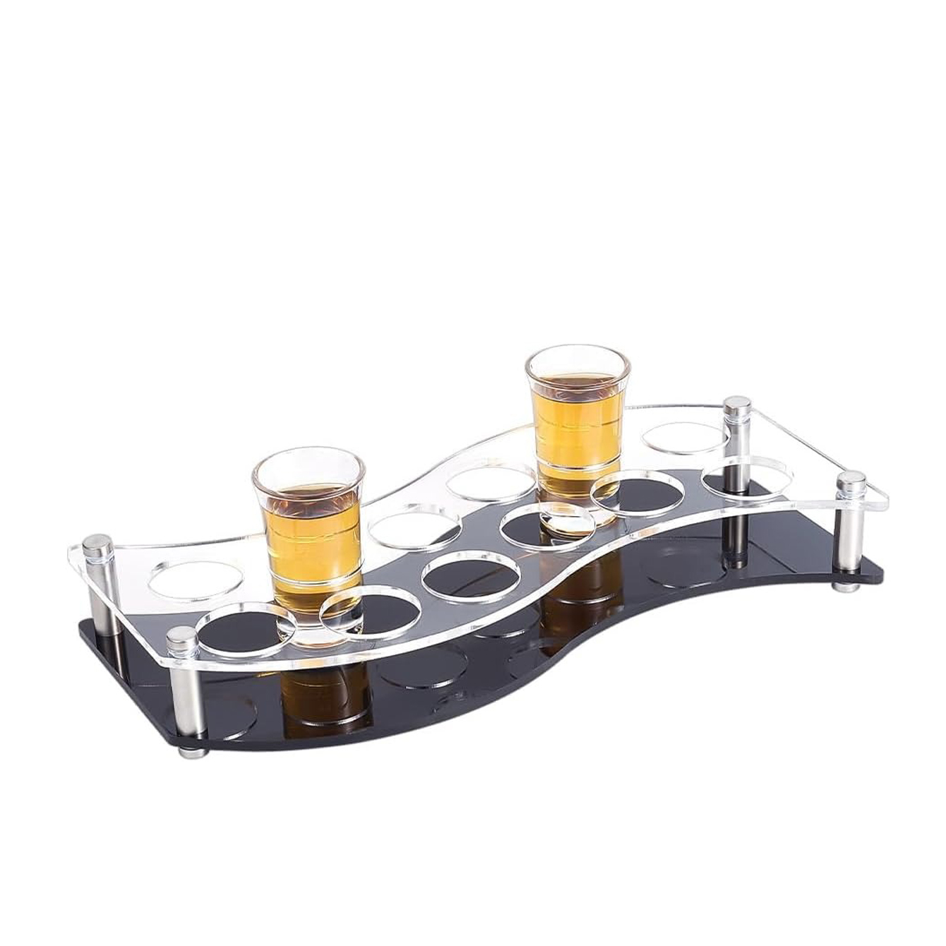 Rak Penyimpanan Gelas Shot 12  - Wine Beer Holder ulasan dan harga