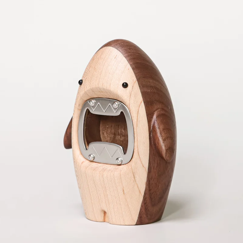Ornamen Hiu Kayu Kreatif Pembu - Wine In Beer Bottle ulasan dan harga