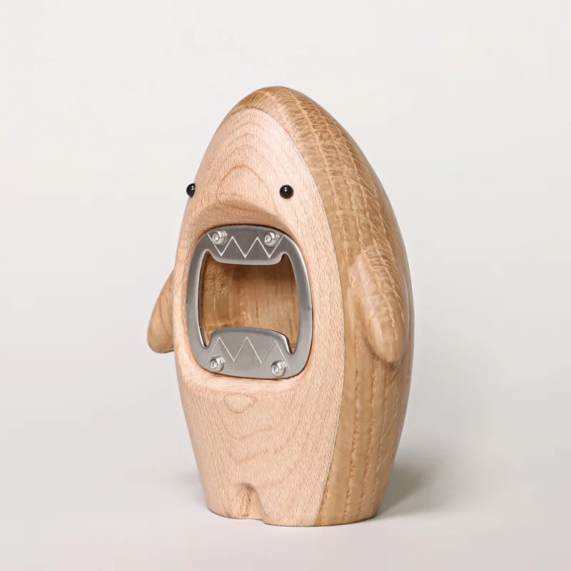 Ornamen Hiu Kayu Kreatif Pembu - Wine In Beer Bottle ulasan dan harga