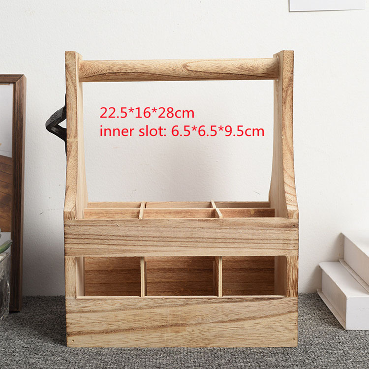 Keranjang Bir Kayu Poles & Kot - Wine Beer Best ulasan dan harga
