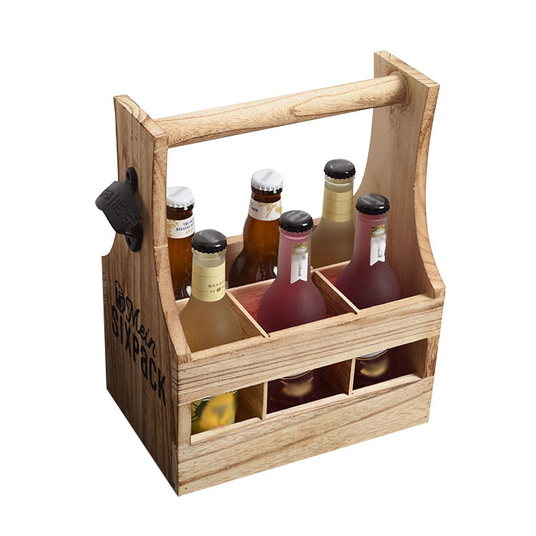 Keranjang Bir Kayu Poles & Kot - Wine Beer Best ulasan dan harga