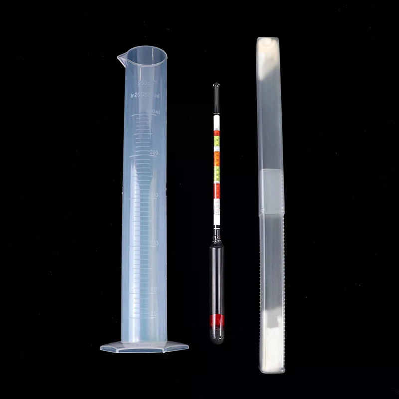 3pc/set Hidrometer Skala Tiga  - Wine Beer Cider ulasan dan harga