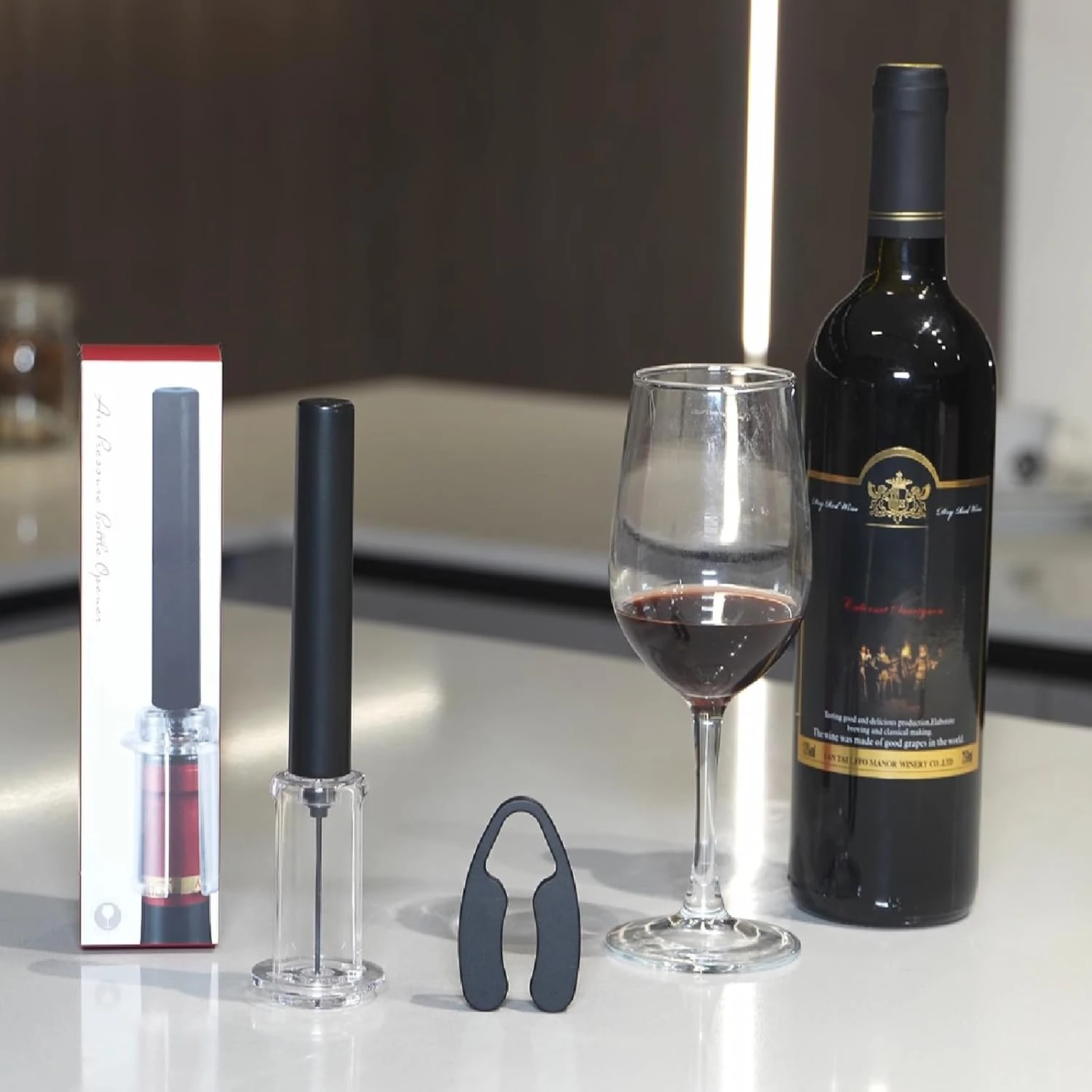 Pembuka Botol Anggur Pompa Uda - Wine In Beer Bottle ulasan dan harga
